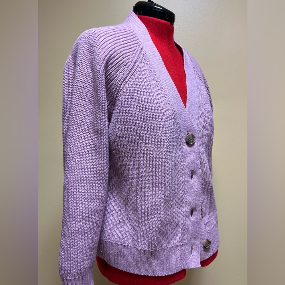 Old Navy Lavender Women's Cardigan - Picture 2 of 8